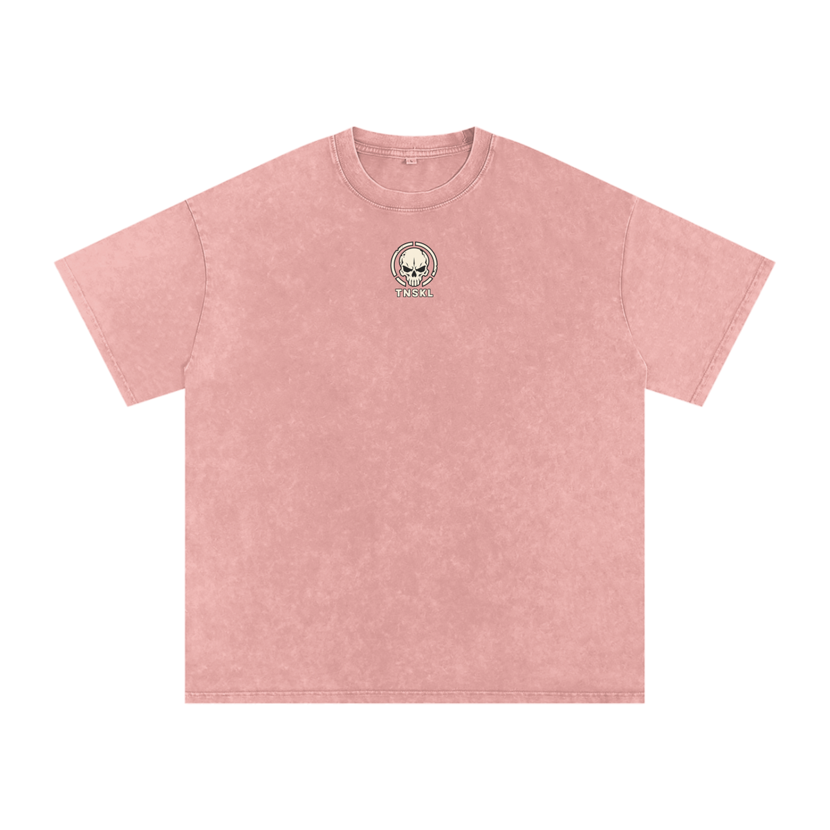 TOONSKULL Ash Signal Oversized Cotton Graphic T-Shirt
