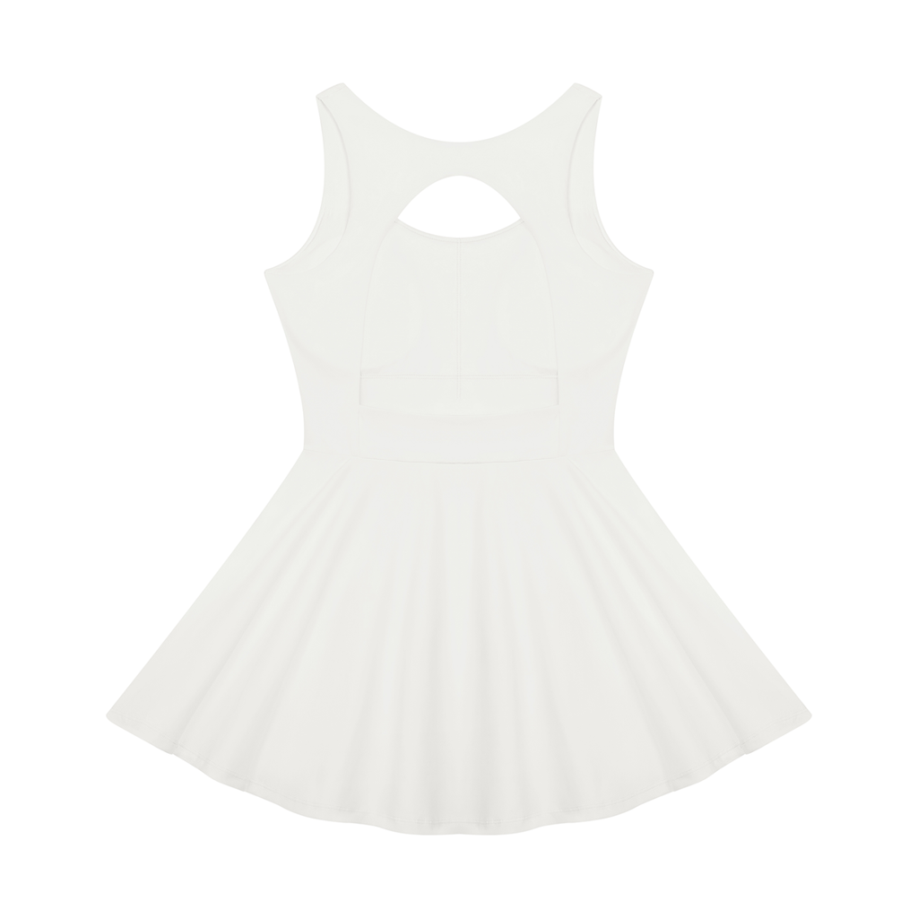 TOONSKULL Omen Key Open-Back Tennis Dress