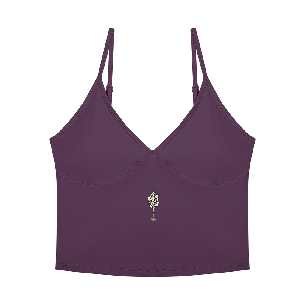 TOONSKULL Hush Signal V-Neck Yoga Tank