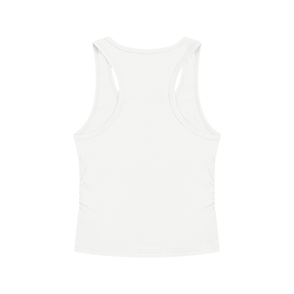 TOONSKULL Ghost Orchid Ruched Tank