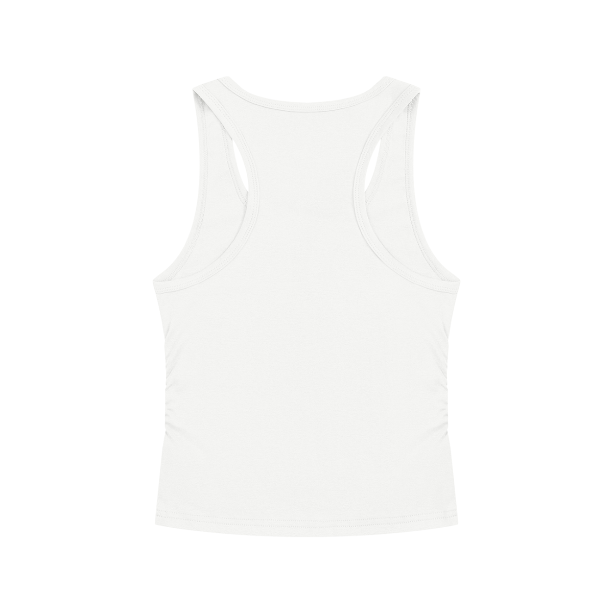 TOONSKULL Ghost Orchid Ruched Tank