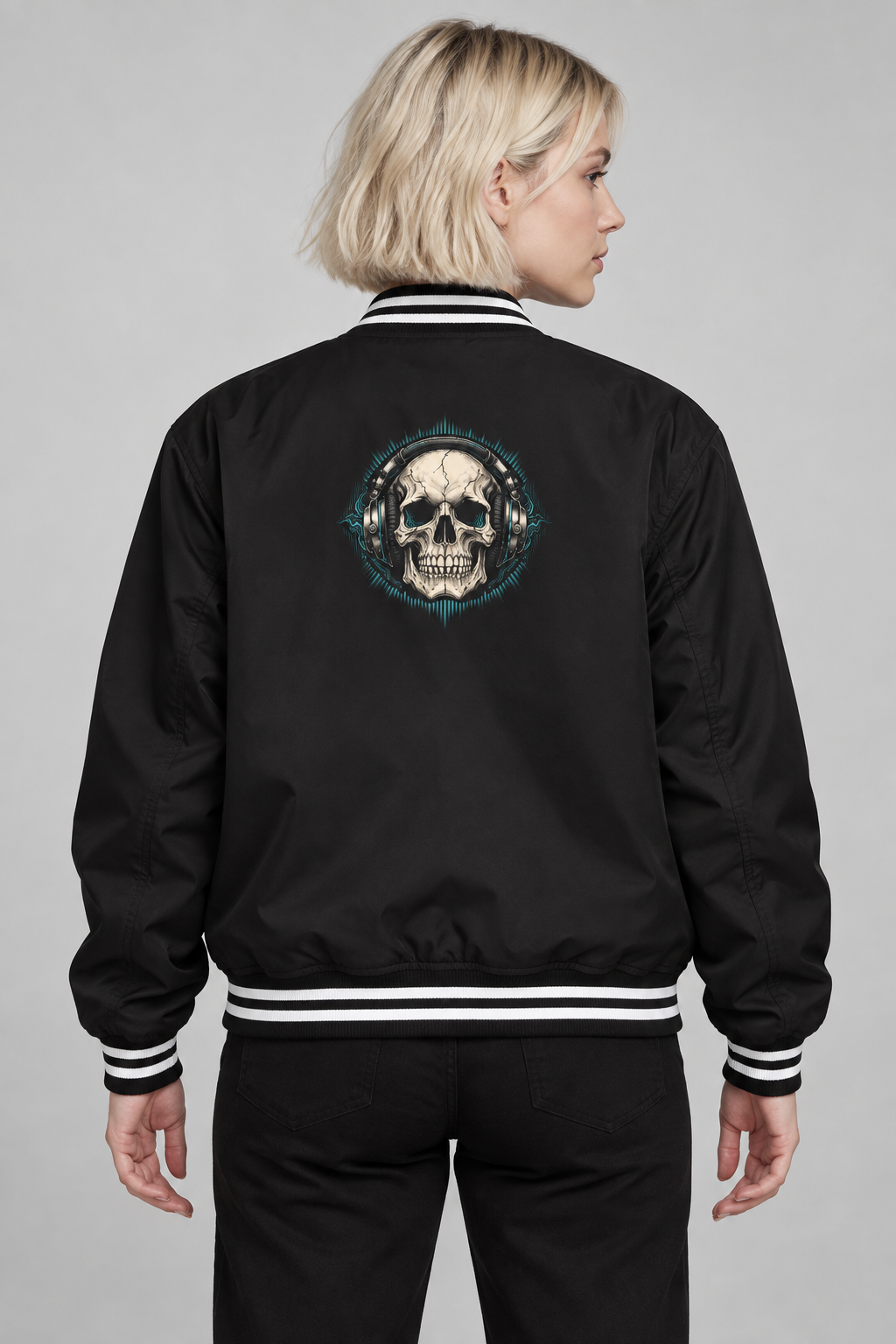 TOONSKULL Dead Air Varsity Bomber