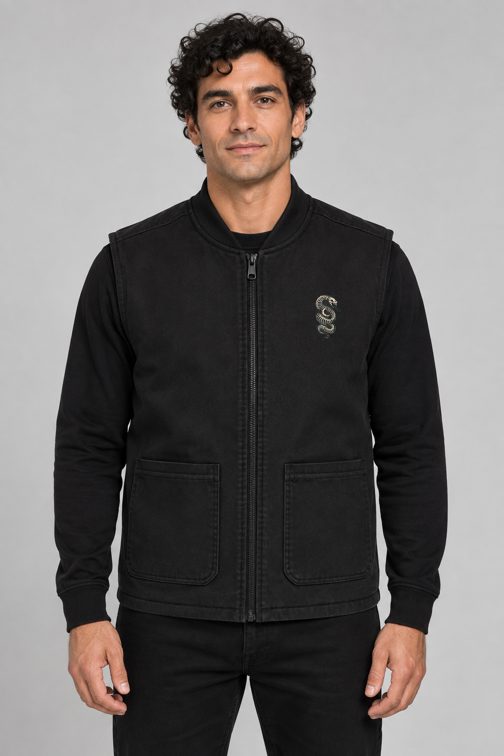 TOONSKULL Serpent Oath Canvas Vest