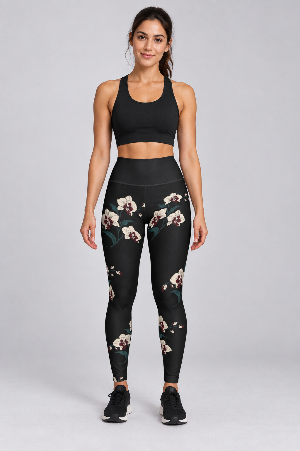 TOONSKULL Night Garden High-Waisted Leggings