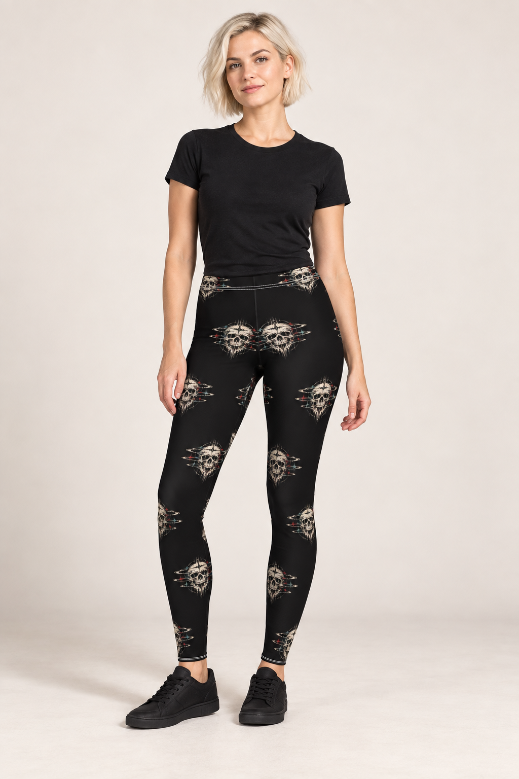 TOONSKULL Grave Signal Casual Leggings