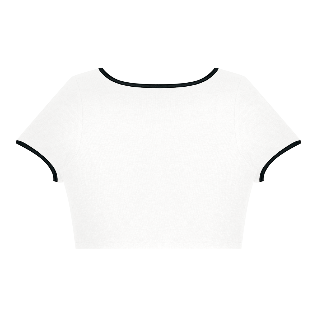TOONSKULL Nocturne Square-Neck Crop Tee