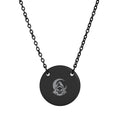 TOONSKULL Eclipse Seal Circle Necklace