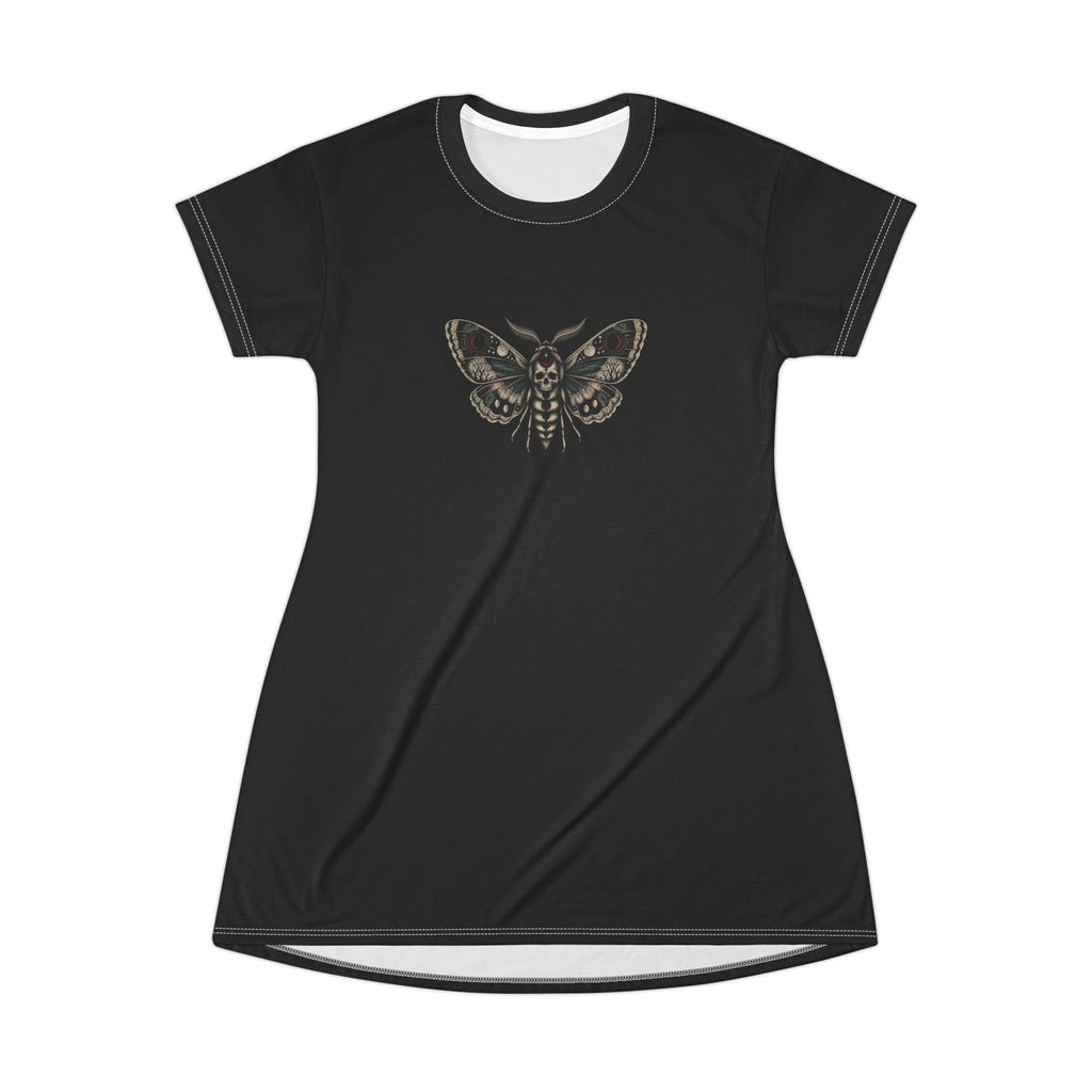 TOONSKULL Nightfall Moth T-Shirt Dress