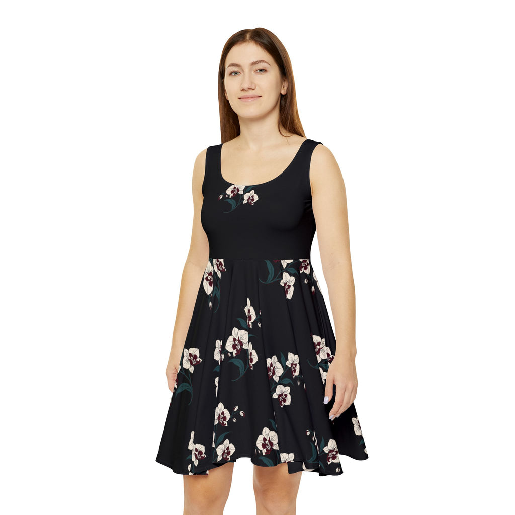 TOONSKULL Night Garden Skater Dress