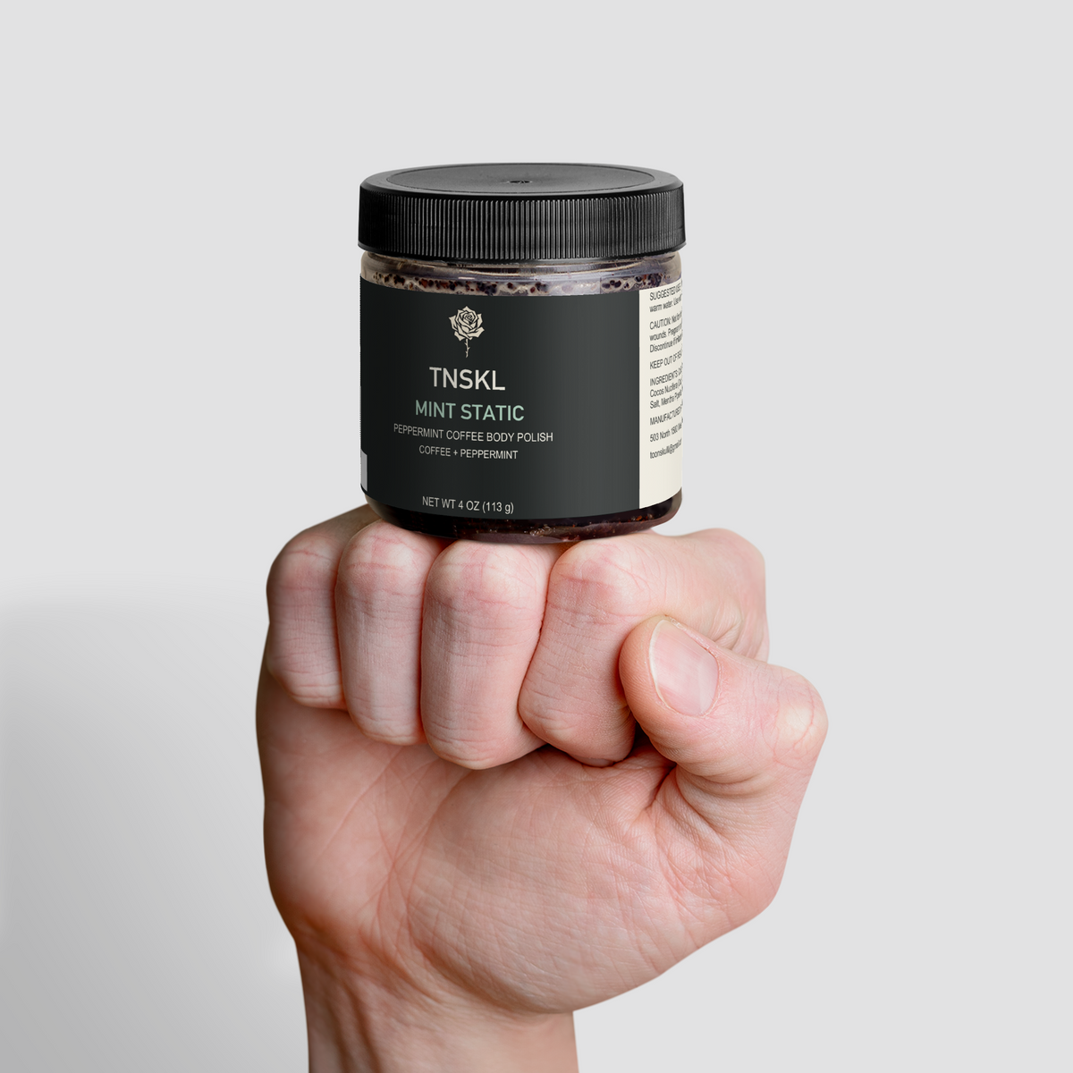 TNSKL Mint Static — Peppermint Coffee Body Polish