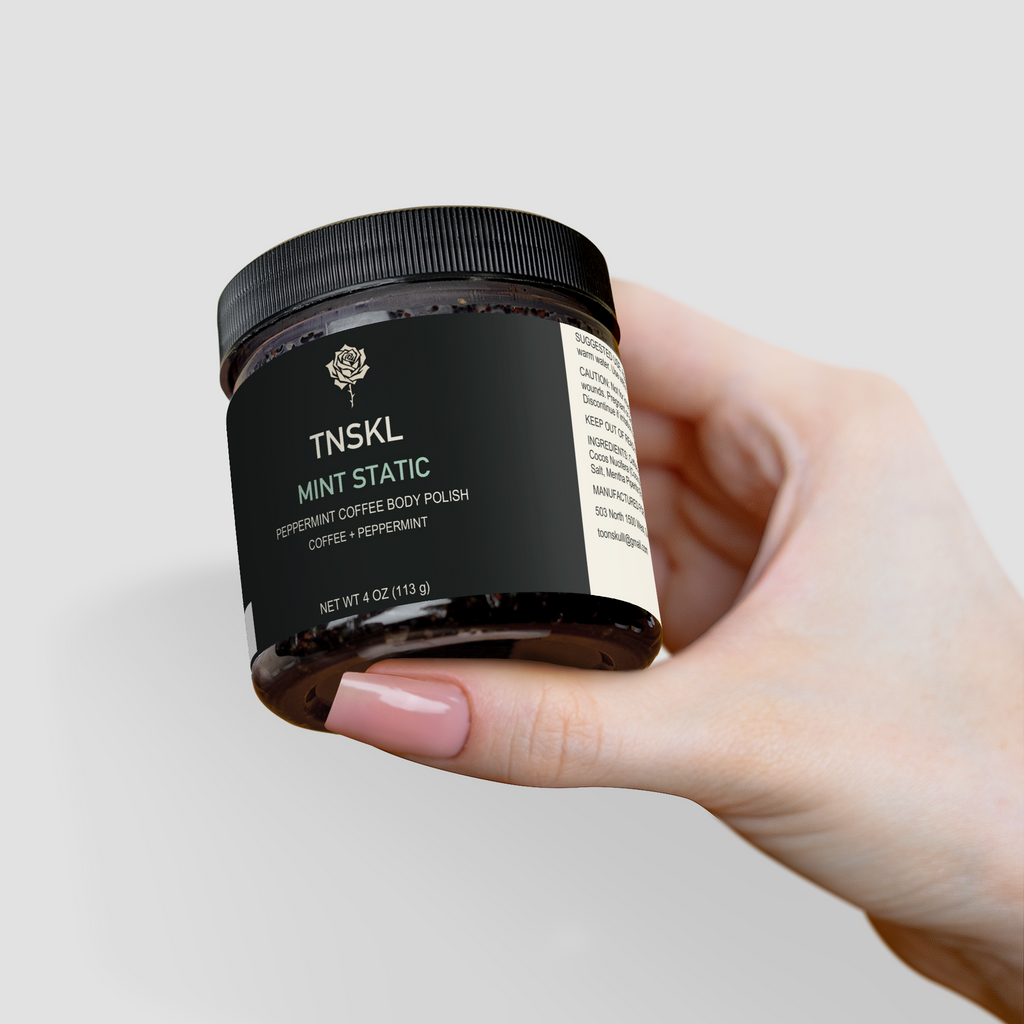 TNSKL Mint Static — Peppermint Coffee Body Polish