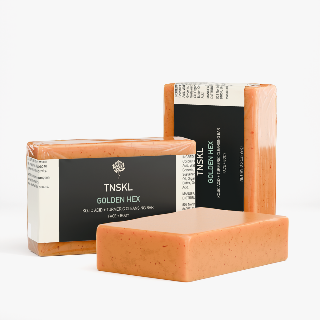 TNSKL Golden Hex — Kojic Acid & Turmeric Soap