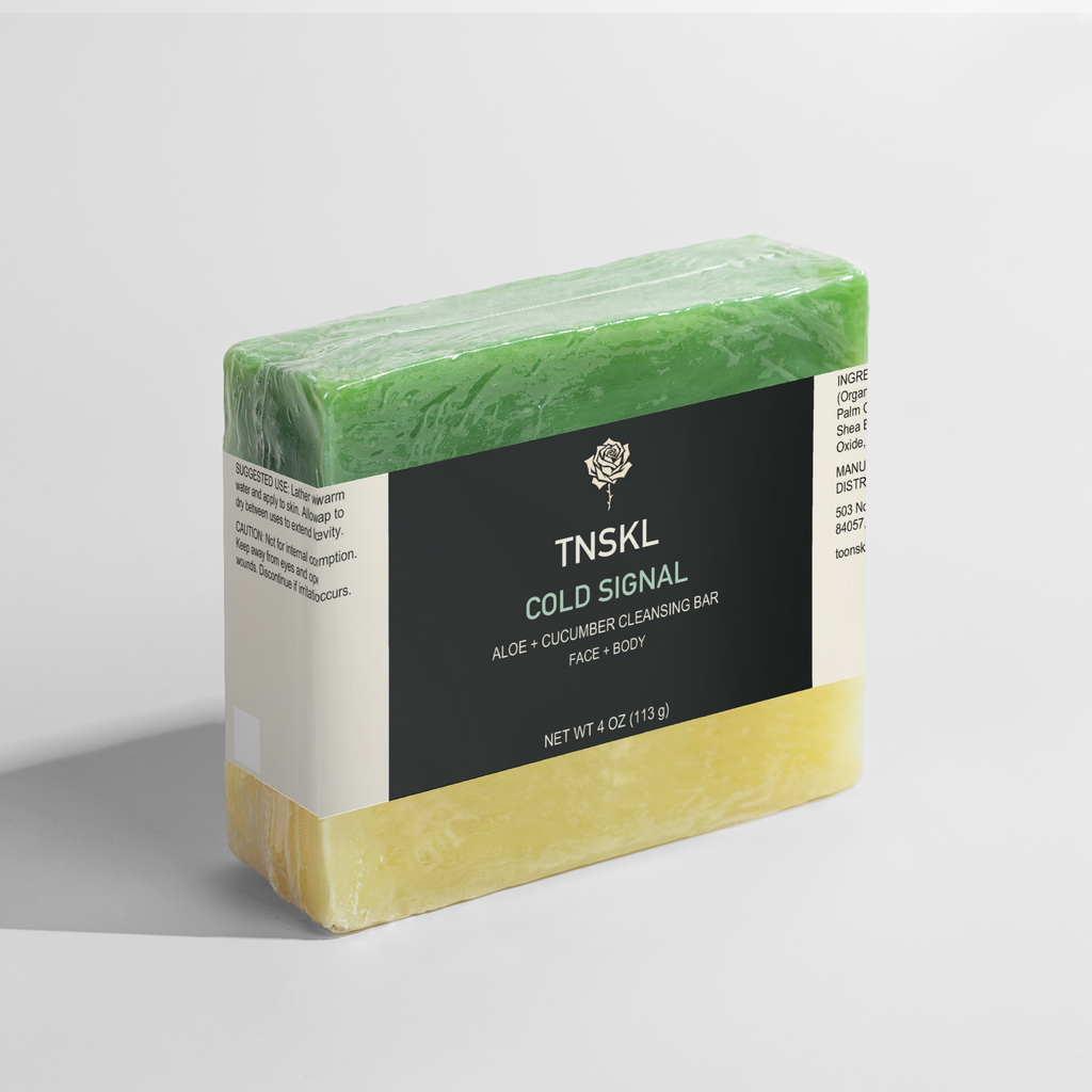 TNSKL Cold Signal — Aloe & Cool Cucumber Cleansing Bar
