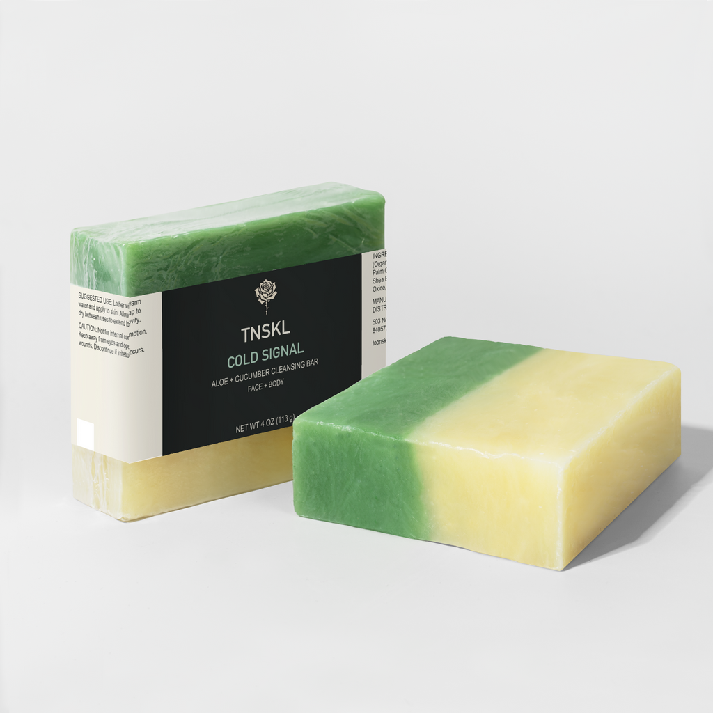 TNSKL Cold Signal — Aloe & Cool Cucumber Cleansing Bar