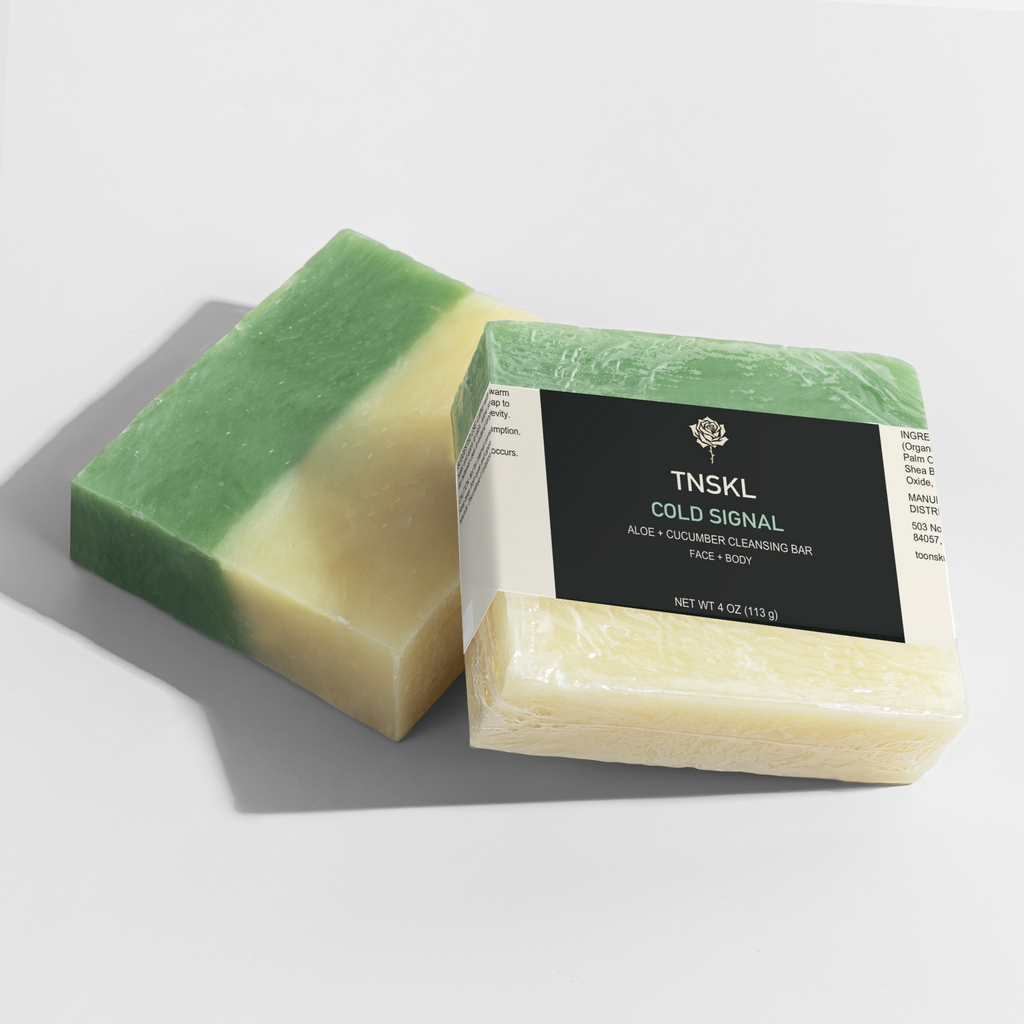 TNSKL Cold Signal — Aloe & Cool Cucumber Cleansing Bar