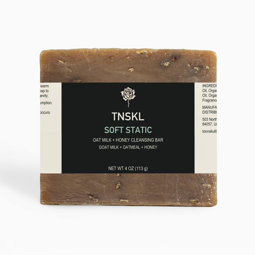 TNSKL Soft Static — Oat, Milk & Honey Cleansing Bar