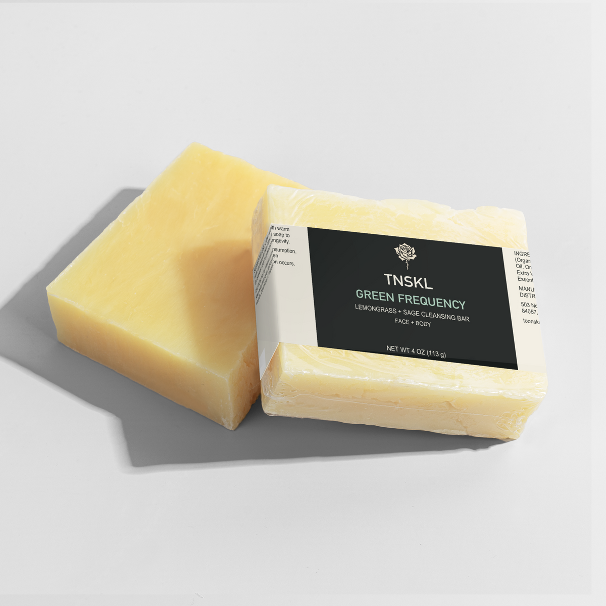 TNSKL Green Frequency — Lemongrass & Sage Soap