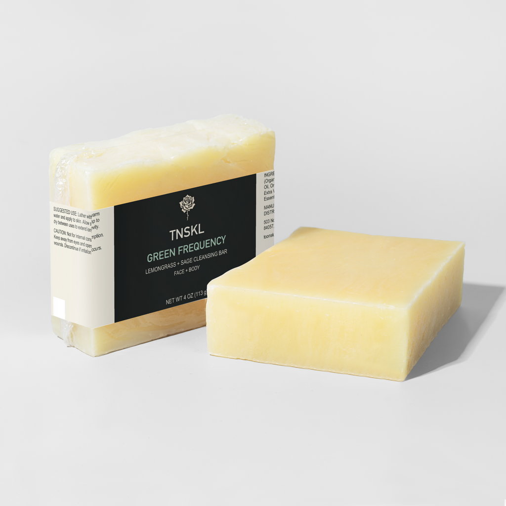 TNSKL Green Frequency — Lemongrass & Sage Soap