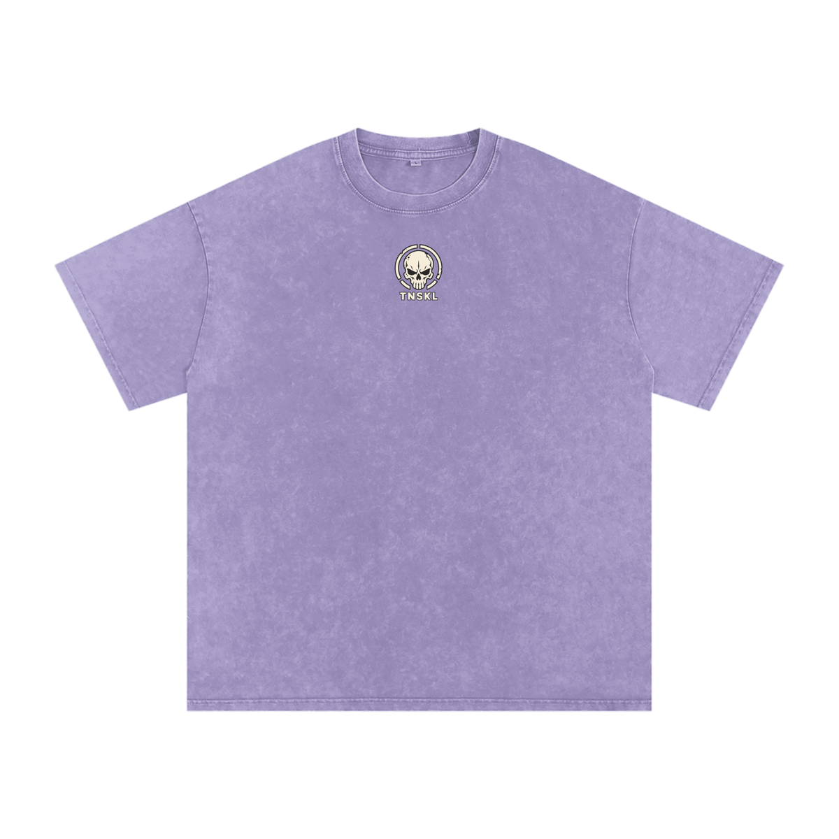 TOONSKULL Ash Signal Oversized Cotton Graphic T-Shirt