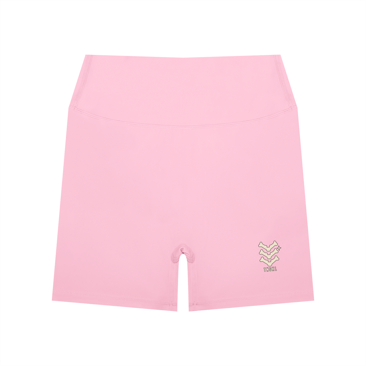 TOONSKULL Bone Echo High-Waisted Biker Shorts