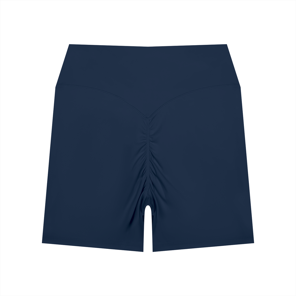 TOONSKULL Bone Echo High-Waisted Biker Shorts