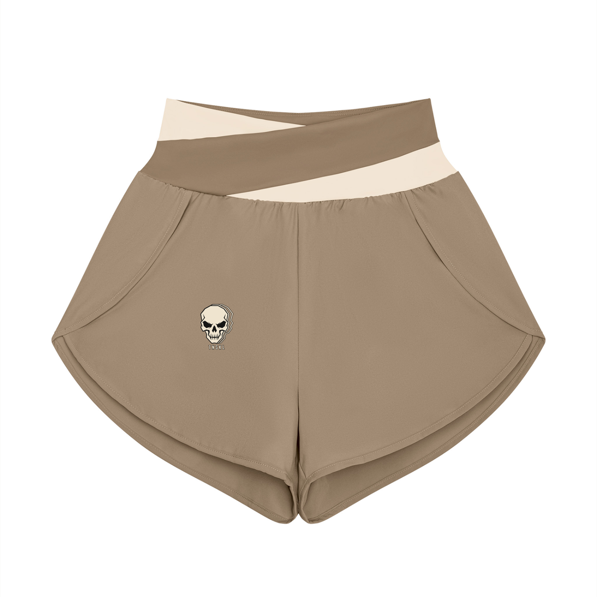 TOONSKULL Afterimage Panelled Yoga Shorts