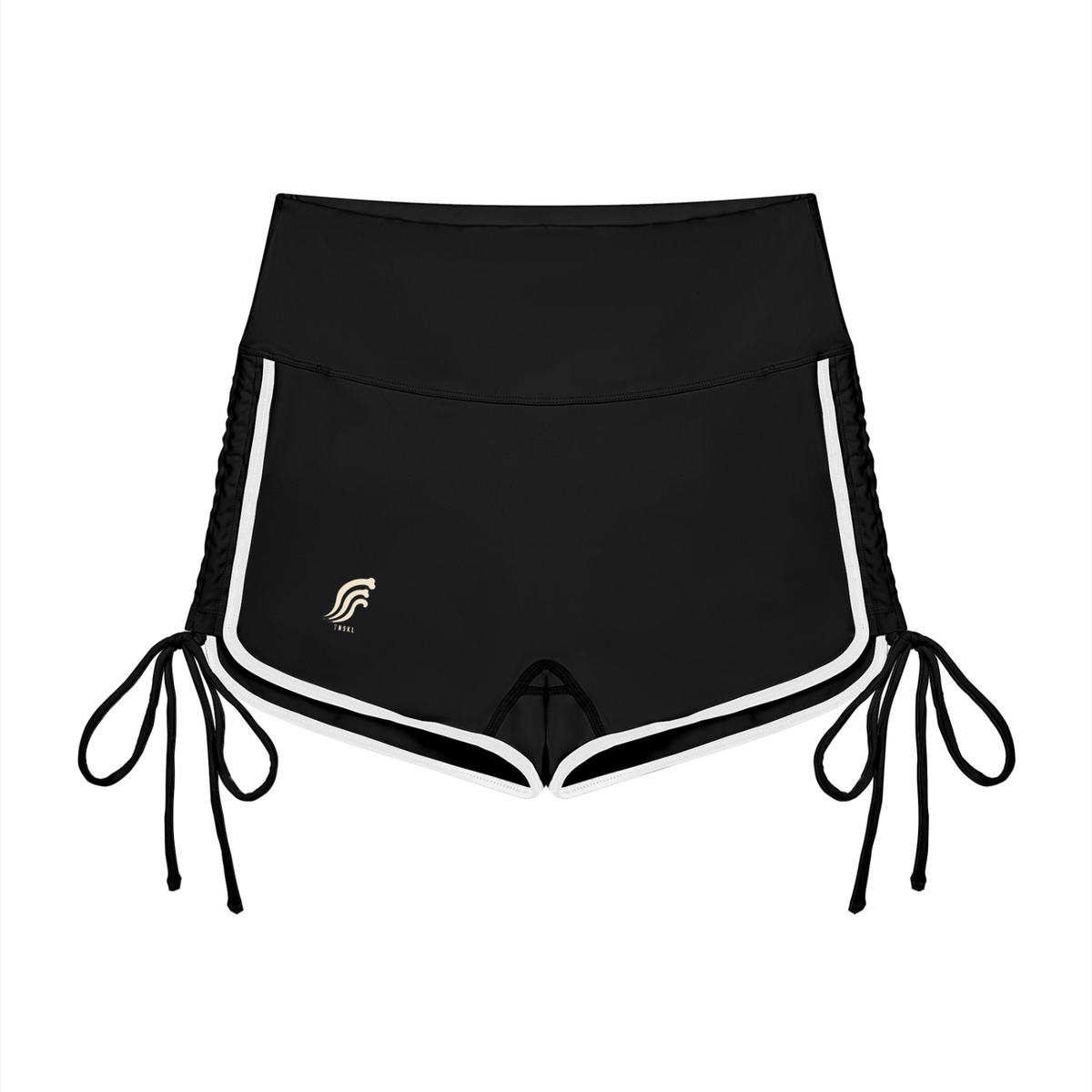TOONSKULL Dark Current Color-Block Yoga Shorts