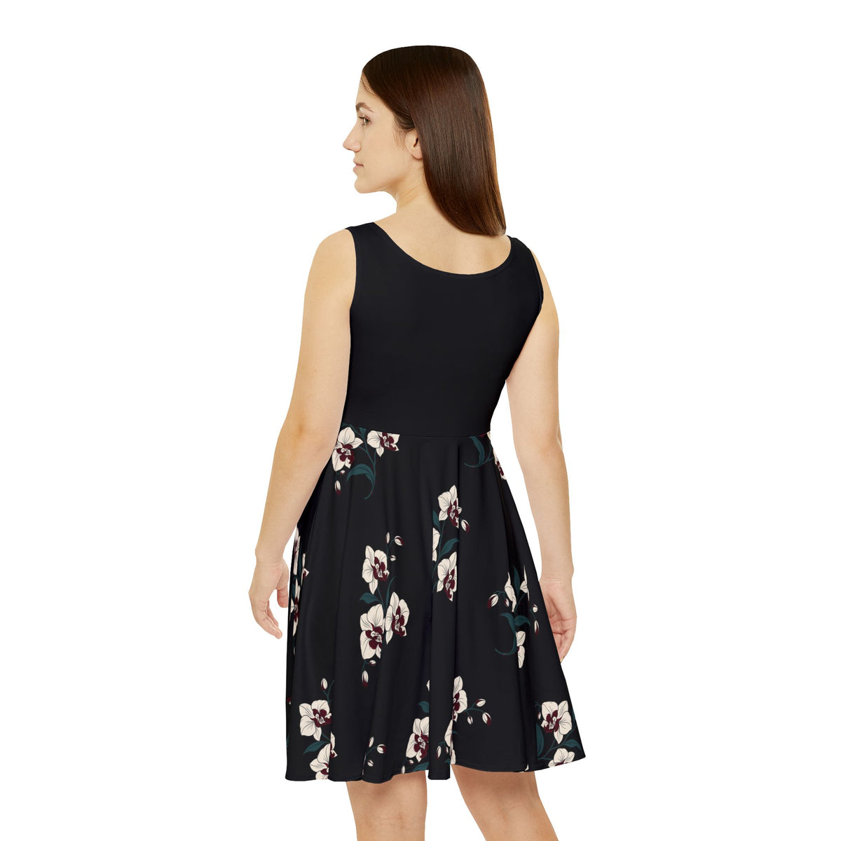 TOONSKULL Night Garden Skater Dress