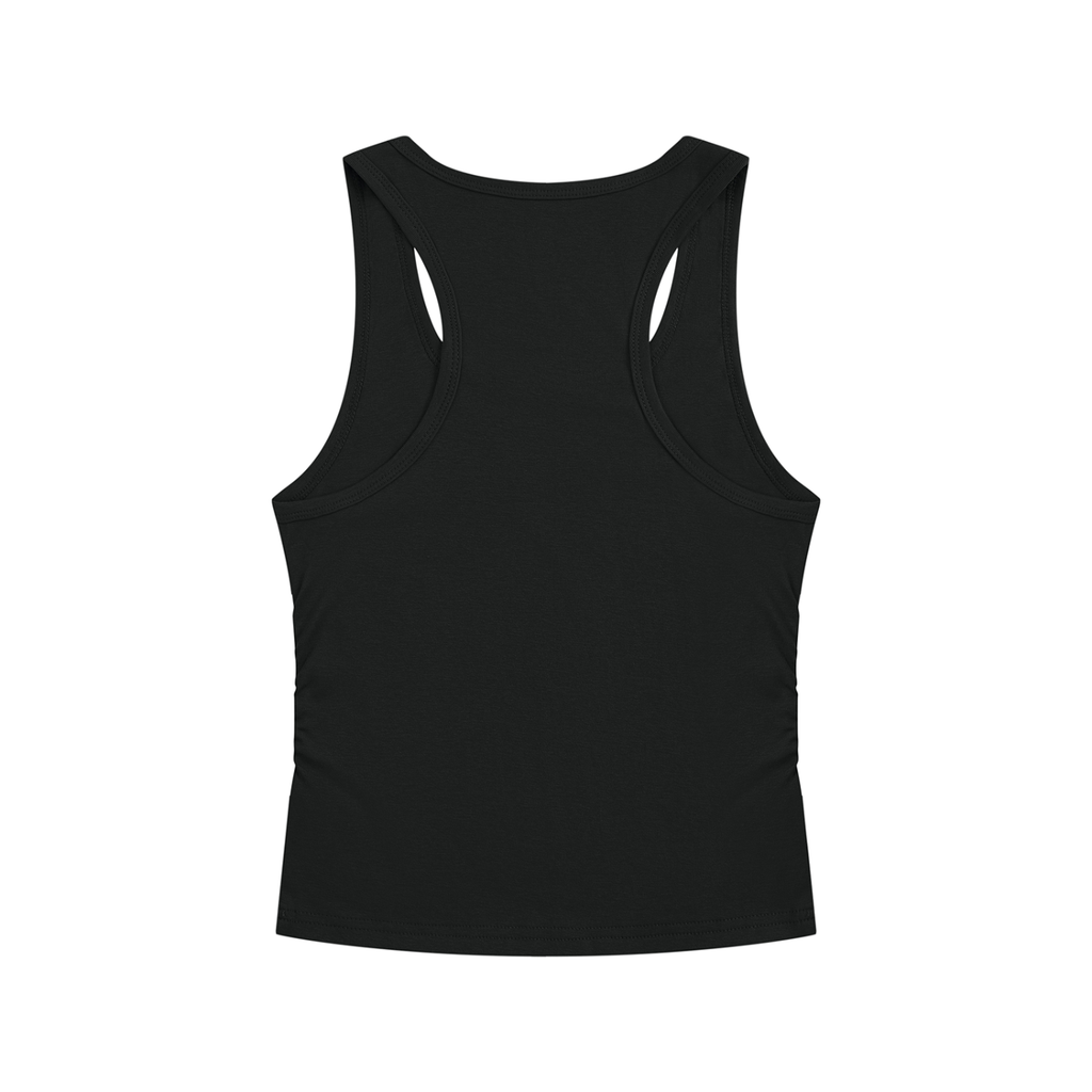 TOONSKULL Ghost Orchid Ruched Tank