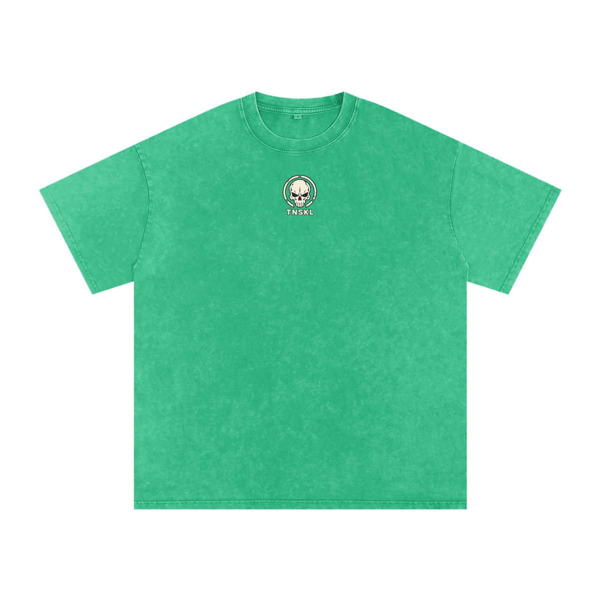 TOONSKULL Ash Signal Oversized Cotton Graphic T-Shirt