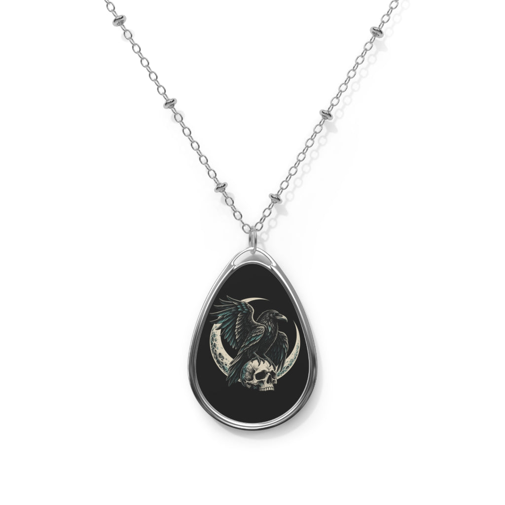 TOONSKULL Lunar Omen Oval Necklace