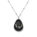 TOONSKULL Lunar Omen Oval Necklace