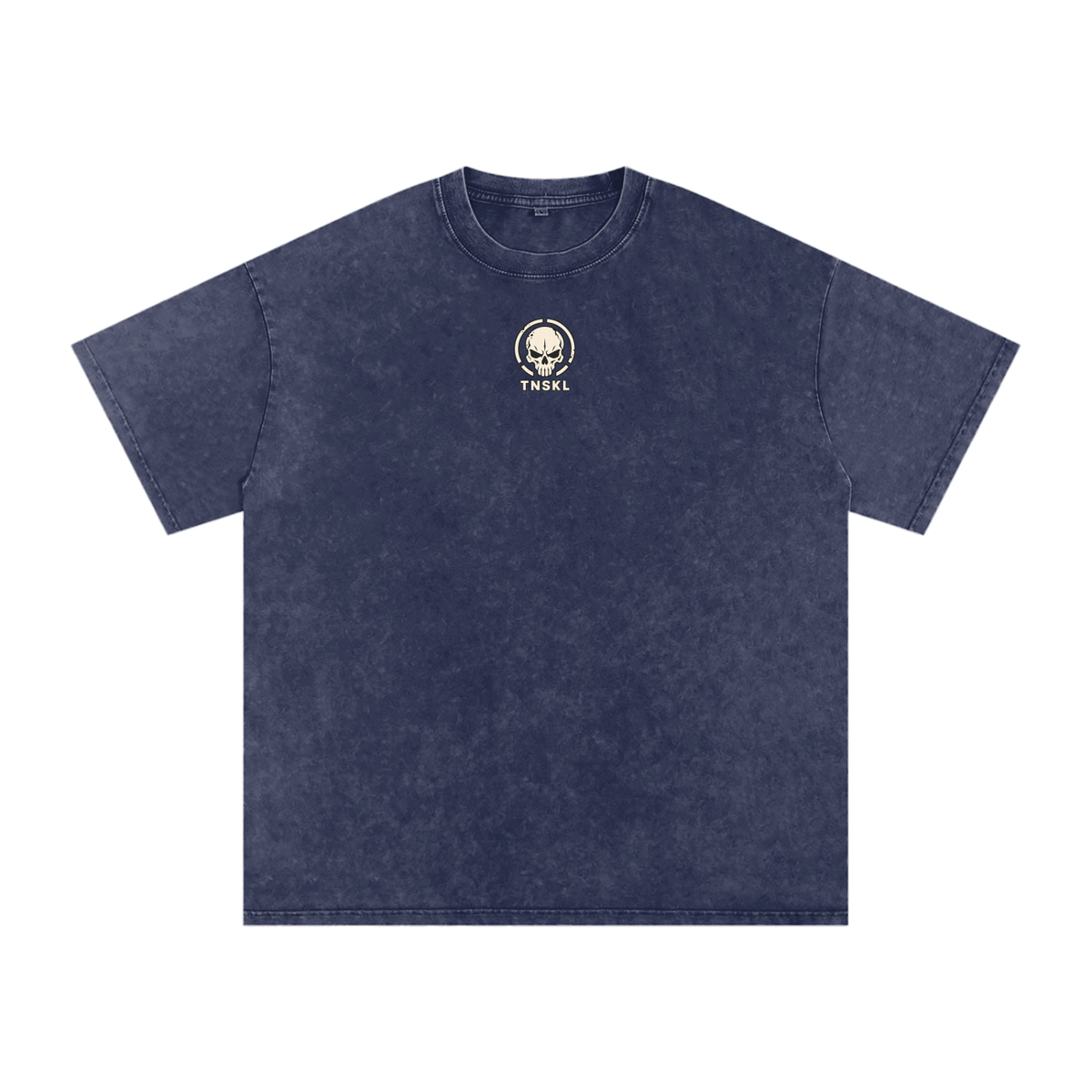 TOONSKULL Ash Signal Oversized Cotton Graphic T-Shirt