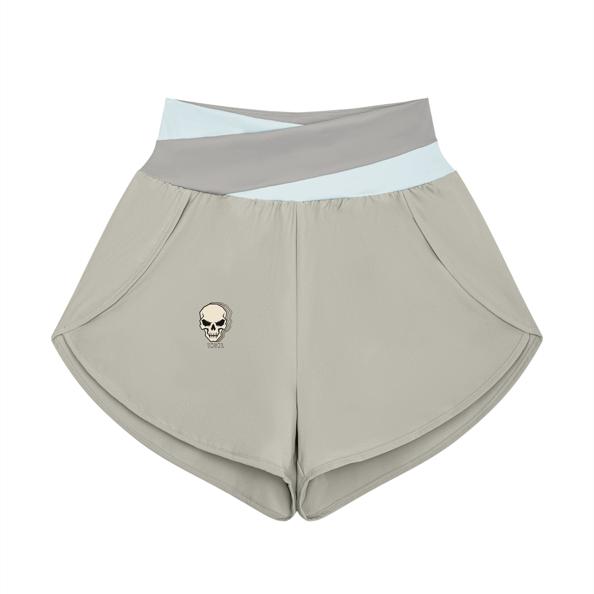 TOONSKULL Afterimage Panelled Yoga Shorts