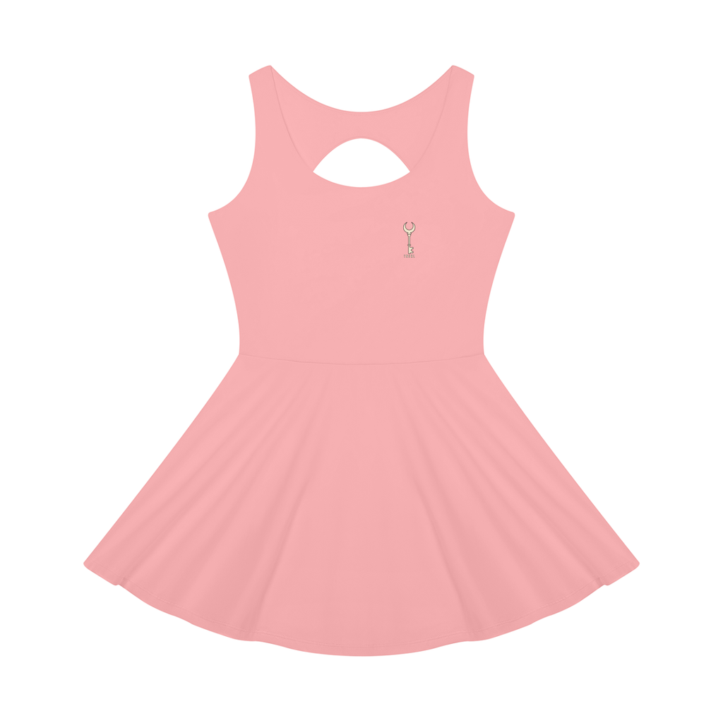 TOONSKULL Omen Key Open-Back Tennis Dress