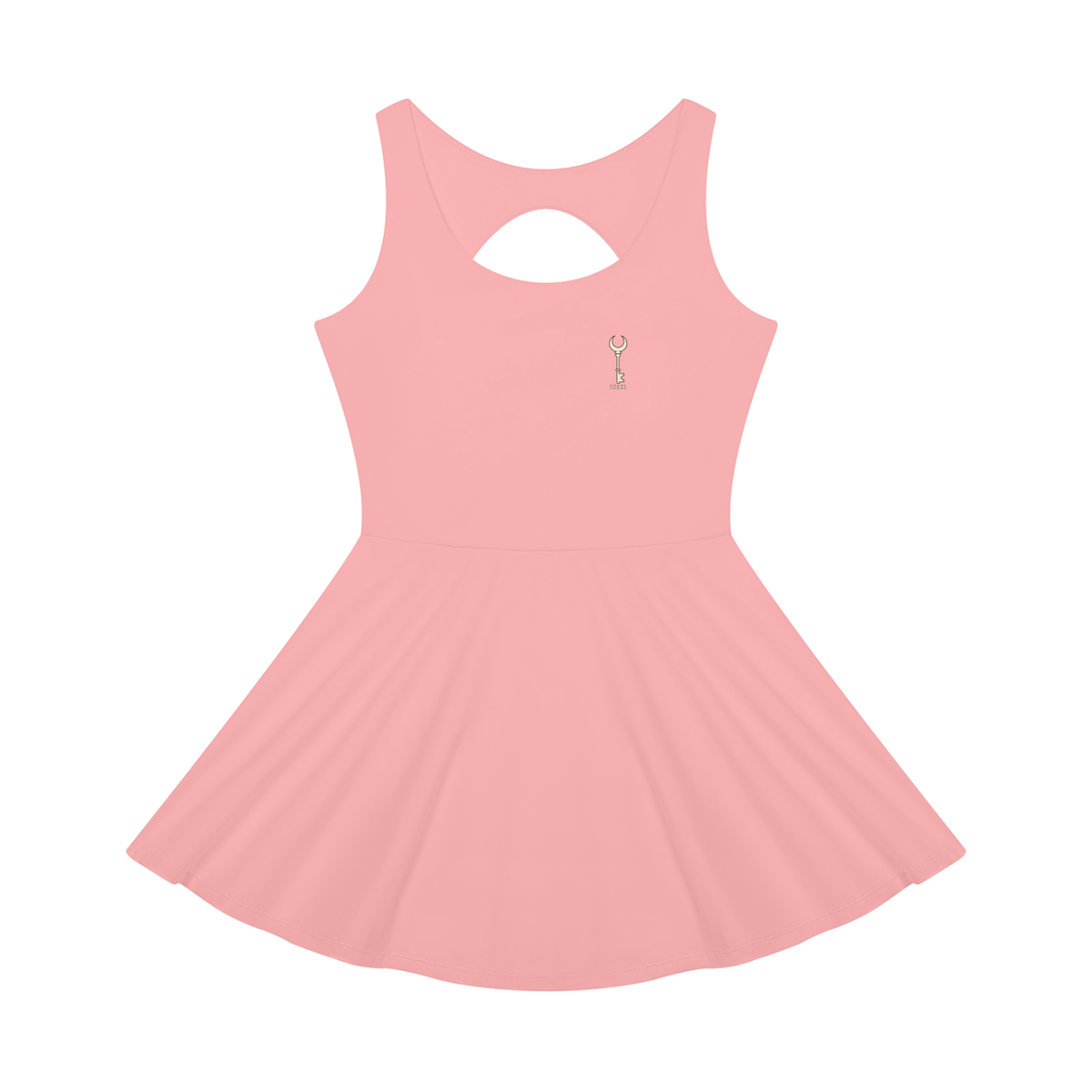 TOONSKULL Omen Key Open-Back Tennis Dress