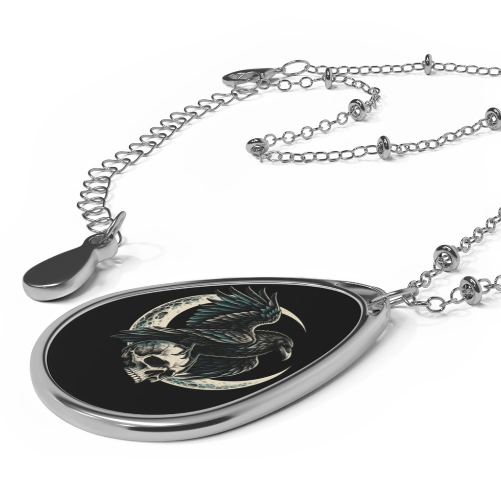 TOONSKULL Lunar Omen Oval Necklace