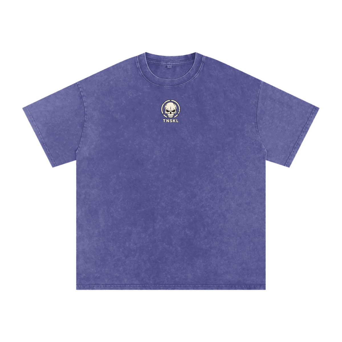 TOONSKULL Ash Signal Oversized Cotton Graphic T-Shirt