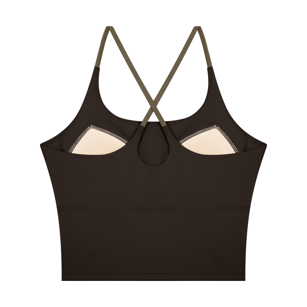 TOONSKULL Razor Bloom Color Block Yoga Tank