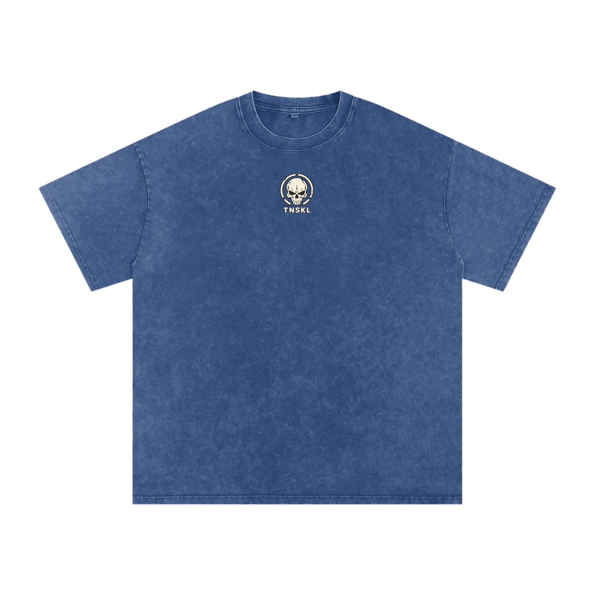 TOONSKULL Ash Signal Oversized Cotton Graphic T-Shirt