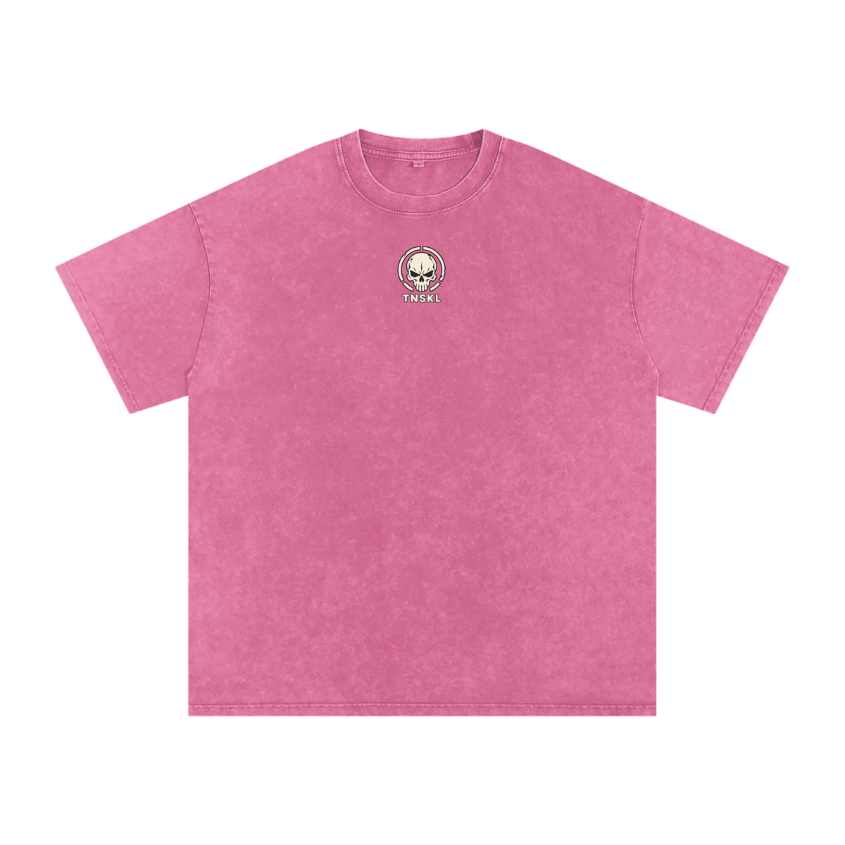 TOONSKULL Ash Signal Oversized Cotton Graphic T-Shirt