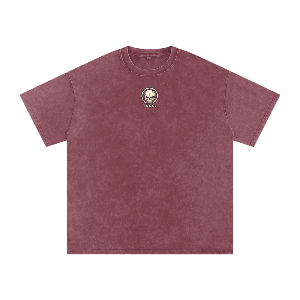 TOONSKULL Ash Signal Oversized Cotton Graphic T-Shirt