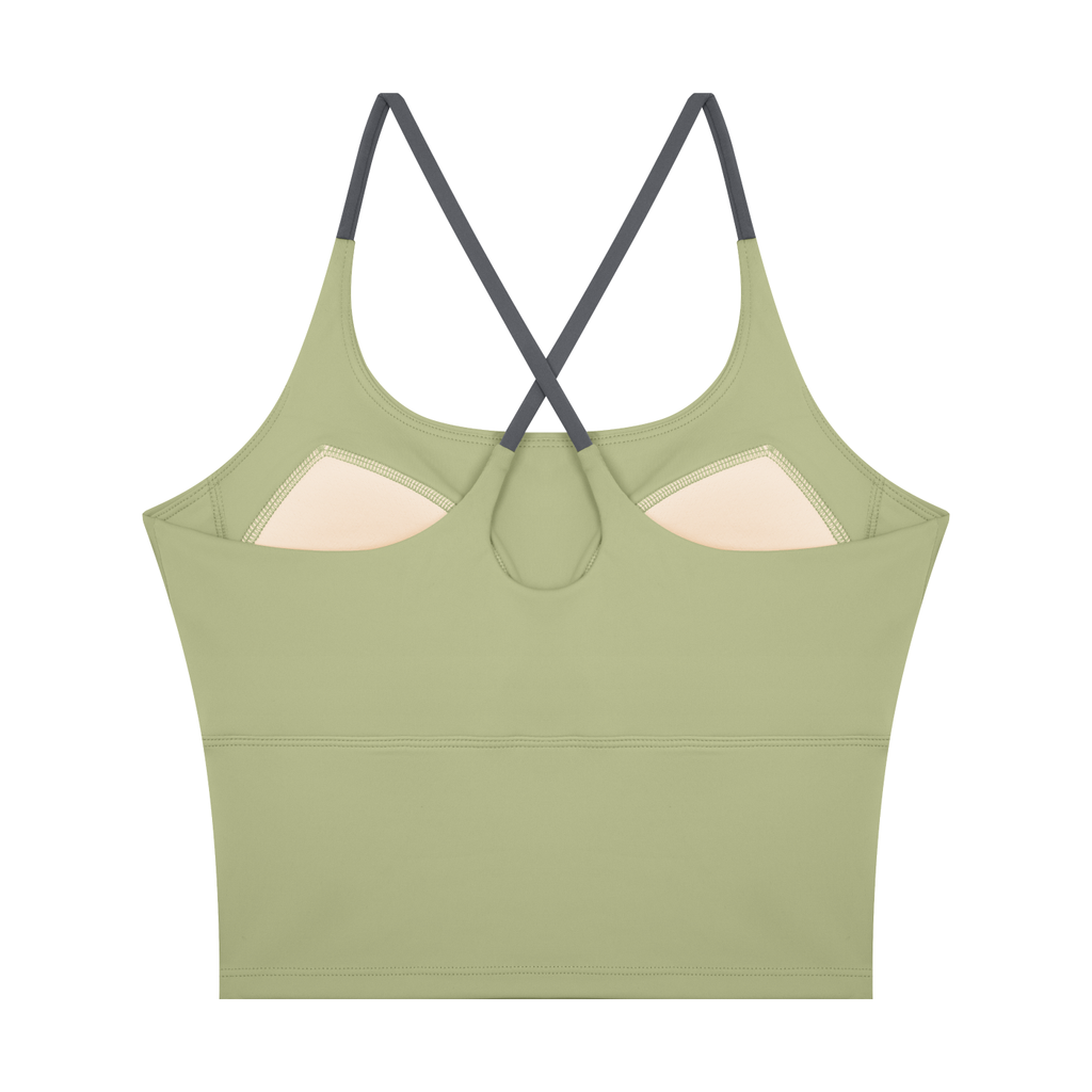TOONSKULL Razor Bloom Color Block Yoga Tank