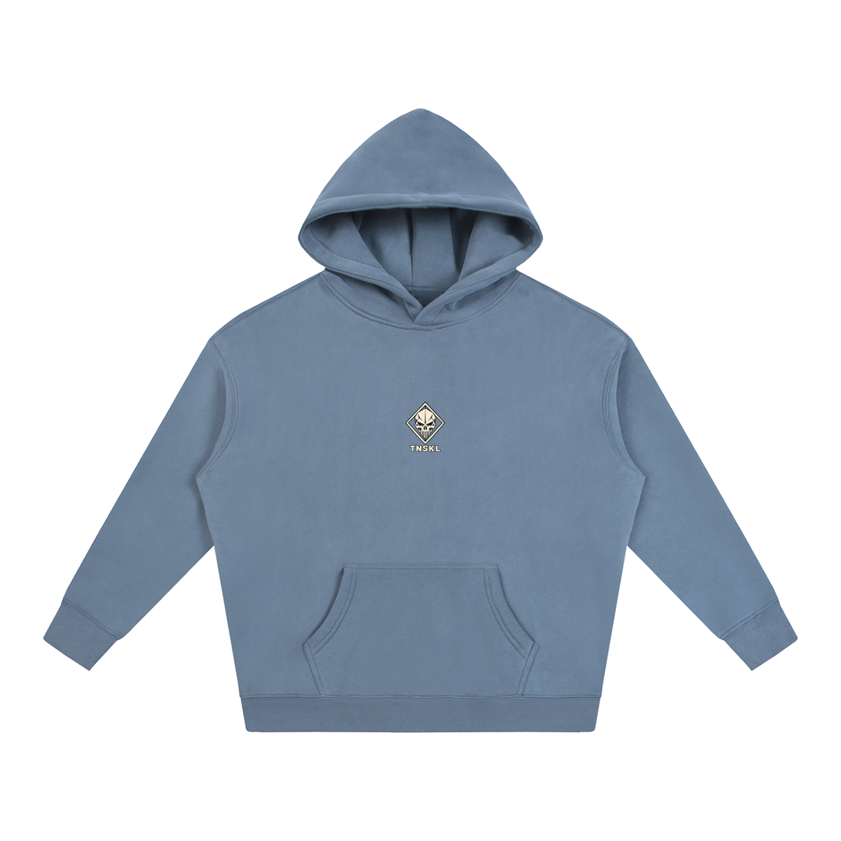 TOONSKULL Ghost Frame Oversized Fleece Graphic Hoodie