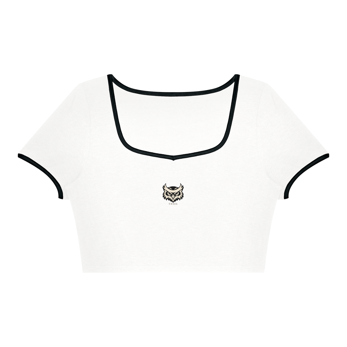 TOONSKULL Nocturne Square-Neck Crop Tee