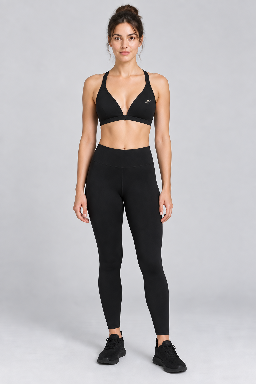 TOONSKULL Silent Orbit Cross-Back Sports Bra