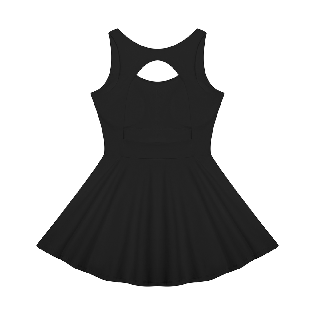 TOONSKULL Omen Key Open-Back Tennis Dress