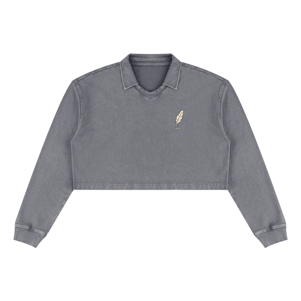 TOONSKULL Dusk Talon Vintage Crop Sweatshirt