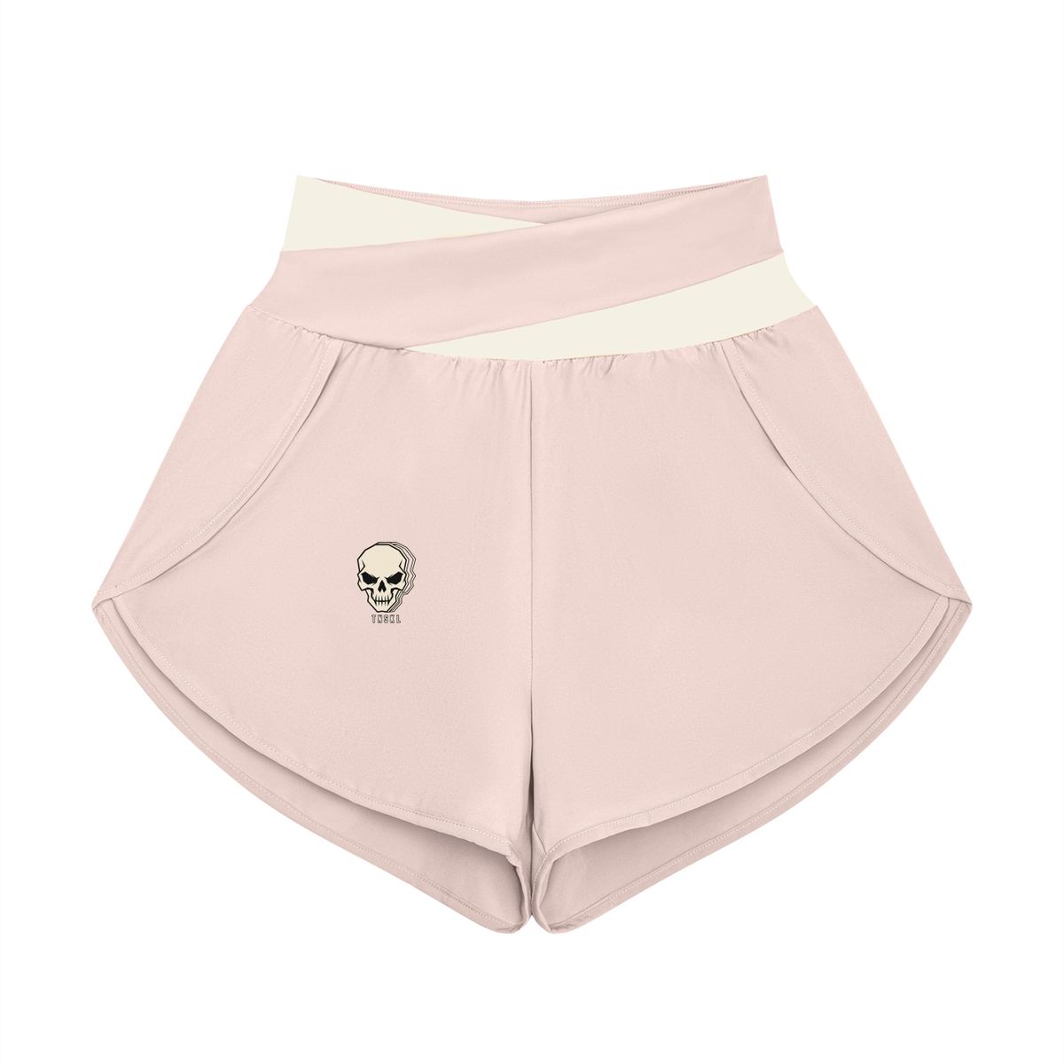 TOONSKULL Afterimage Panelled Yoga Shorts