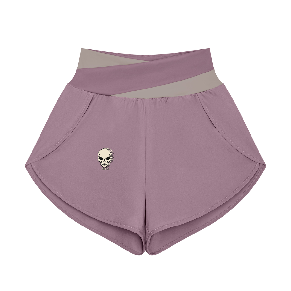 TOONSKULL Afterimage Panelled Yoga Shorts